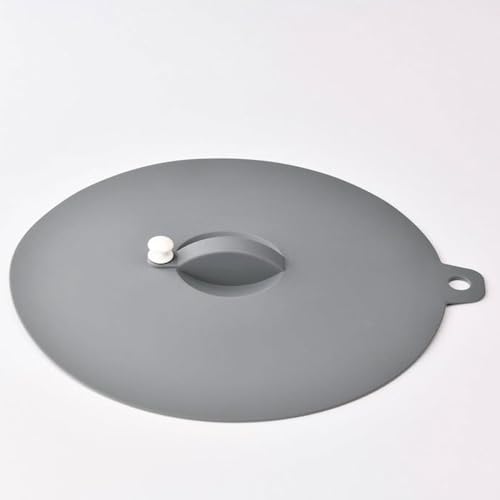 カインズ(CAINZ) フライパンやレンジで使える シリコン蓋 20・22cm用 グレー 蒸気弁付き フライパン 鍋 フタ シリコン