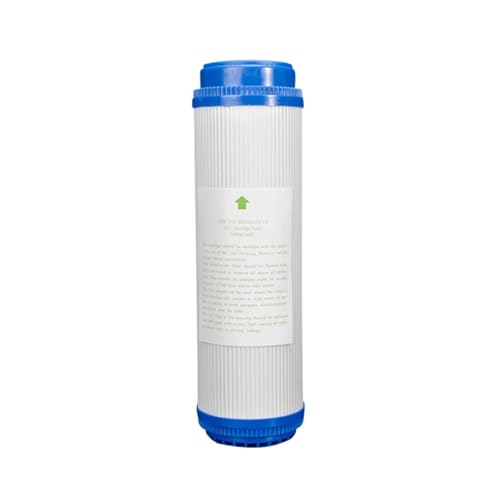 Filtro de carbón activado granular UDF de 10 pulgadas for sistemas purificadores de agua(1pcs)