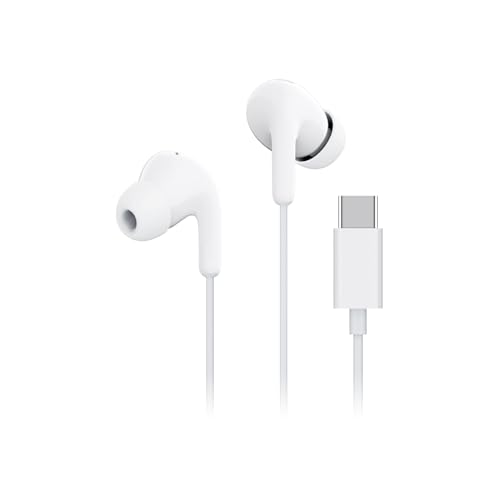 XIAOMI Écouteurs Type-C, Son de Haute qualité 12.4mm Driver, Microphone HD, Confortable en Usage Design Ergonomique, Contrôle par câble à Trois Boutons,...