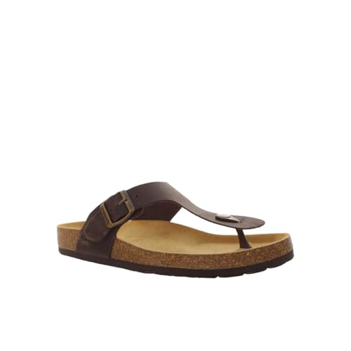 Chanclas Lumberjack Flint de hombre: confort duradero en tono café