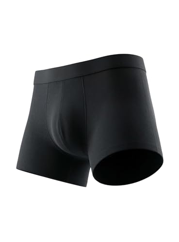 Image of dockstreet Ultra Soft, 100% Cotton Smooth Boxer Brief Comfortable Stretchable /Soft Fabric Brief Trunk Styled Underwear for Men