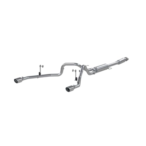 MBRP 3-Inch/2.5-Inch T409 Stainless Steel Cat-Back Exhaust Dual Rear Exit ...
