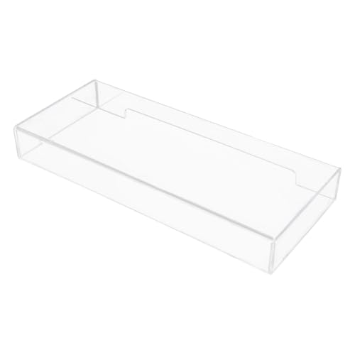 Cubierta de teclado acrílica transparente anti polvo STOBAZA para el hogar