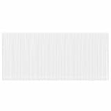 Mokuyary Spitzenvorhang mit Vorhängen Floral Weiß 200 x 900 cm Polyester Elegante Fenstervorhänge für Wohnzimmer Gardine für Kinderzimmer Moderne Natur Vorhang