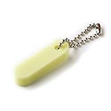 WAKUWAKU Glow Keychain Key Ring Glow in the Dark for Camping Outdoor emergency No Batteries Soft silicone