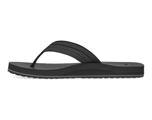Image of Sanuk Mens Ziggy ST | Flip Flops for Men | Mens Sandals | Beach Sandals | Water Friendly & Lightweight | Comfort Footbed
