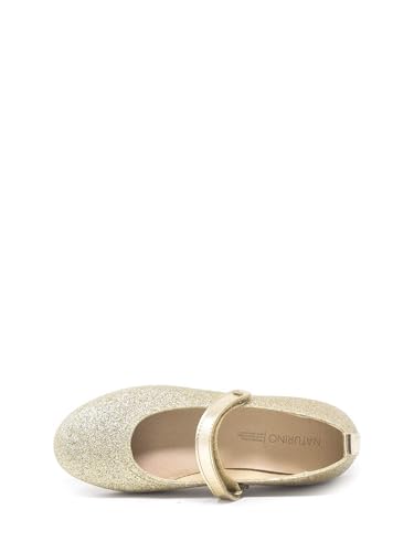 Ballerine dorato Naturino chaussure dorée fille taille 35 en cuir