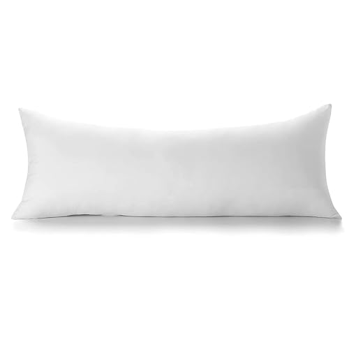 East-Coast-Bedding-1090-Blend-20x60-Inch-Body-Pillow-Embrace-Blissful-Sleep-with-Premium-Down-Feather-Softness-and-Support East Coast Bedding 1090 Blend 20×60 Inch Body Pillow Embrace Blissful Sleep with Premium Down Feather Softness and Support