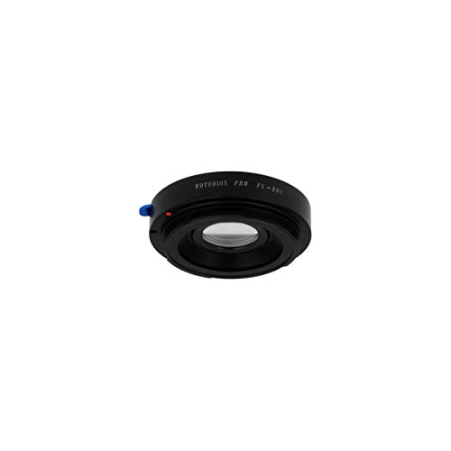 Image of Fotodiox Pro Lens Adapter Compatible with Fuji Fujica X-Mount 35mm (FX35) SLR Lens to Canon EOS (EF, EF-S) Camera Body - With Gen10 Focus Confirmation Chip