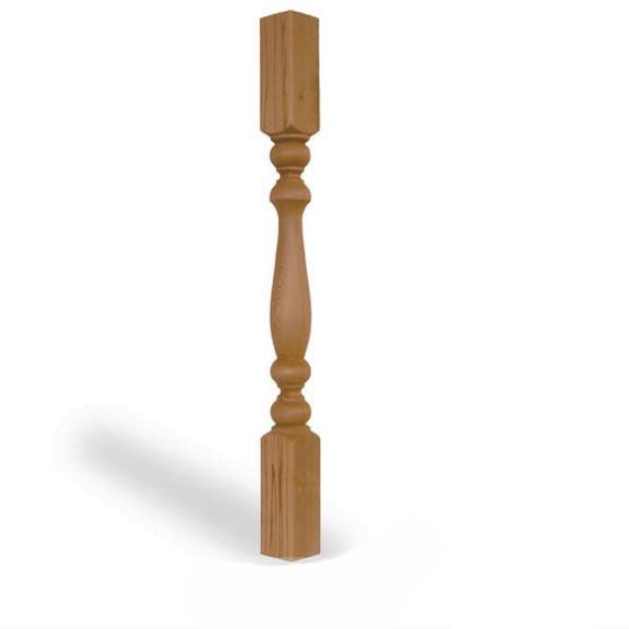 3x3 Cedar Designer Spindle (1, 24)