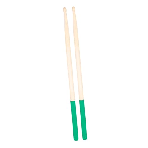 Par de baquetas de madera de arce para batería miniatura 1