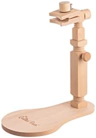 The Quilted Bear Versatile Seat Frame - Fully Adjustable Beech Wood Embroidery Hoop & Tapestry Frame Holder for Embroidery, Quilting, Tapestry & Needlecrafts