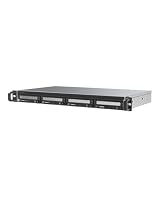 TERRAMASTER D4-320U 4-Bay Ultra-kurzes Rack-montiertes Festplattengehäuse– USB 3.2 Gen2 10 Gbit/s Typ-C HDD-Speicher Hot-Swap-fähig Plug-and-Play (ohne Festplatte) – Ansicht 1