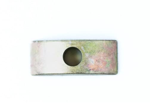 H-BOLT Bed & Furniture Nuts and Washers - Many Sizes and Designs Available (10, M6 Half Moon Washer), Blue-Zinc