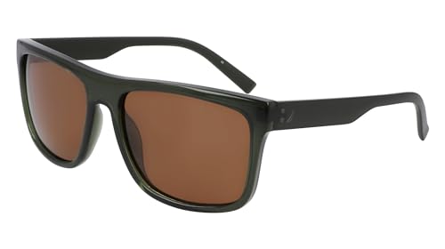 Nautica Men's Sunglasses N902SP - Olive Crystal with Brown Solid Polarized Lens by Nautica - Used condition - Image 2