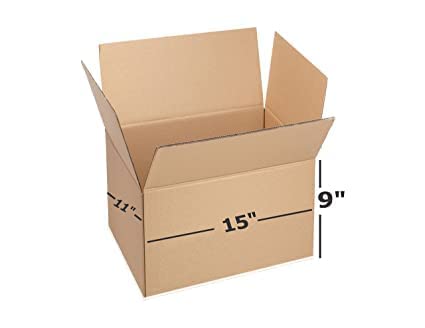 Hem Packaging 5Ply Good Bursting Strength Premium Corrugated Box size (15X11X9) Pack of 10 Boxes (B0B7BFDGJW) Amazon Price History, Amazon Price Tracker
