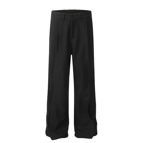 Men's Casual Pants Fall Winter Straight Leg Drop Dress Trousers Pants for Men