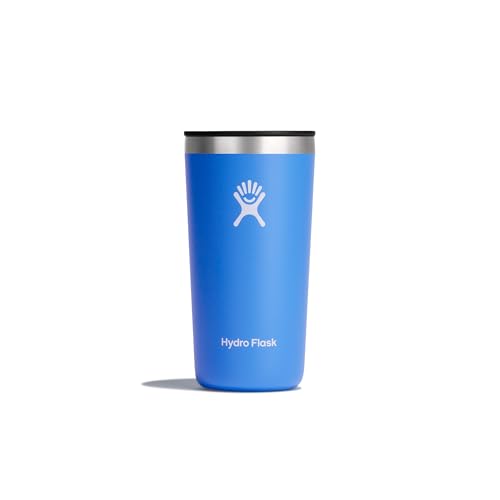 Hydro Flask - All Around Tumbler 355 ml (12 oz) with Closable Spill Proof Press-In Lid - Stainless Steel Double Wall Vacuum Insulated - BPA-Free - Cascade