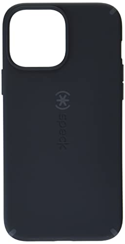 Speck MagSafe Case for iPhone 13 Pro Max - Drop & Camera Protection, Soft-Touch Secure Grip, Wireless Charging Compatible, Also Fits iPhone 12 Pro Max - Black/Slate Grey