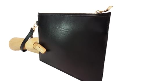 Pochette en cuir véritable souple pour vos sorties citadines et soirées de gala