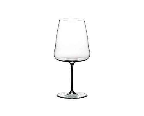Riedel Winewings glass profile view