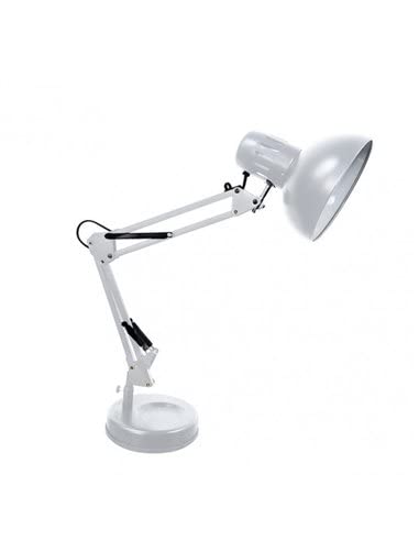 Flexo argent FABRILAMP Rutile articulé avec douille 1xe27 dimensions 57x39x15 cm