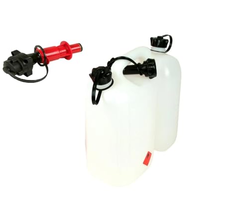 SWS Forst GmbH Doppelkanister Transparent 5L Benzin 3L Öl mit...