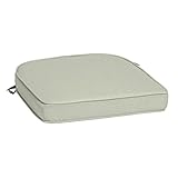 Arden Selections ProFoam Performance Outdoor Seat Cushion 19 x 20, Light Grey