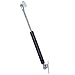 Gas strut,Rod Close Hinges, 1 Pcs 470-550MM Cabinet Upper Flip Door Support Rod Propaganda Bar Telescopic Rod Bed Box Pneumatic Rod 50-500N Close Hinges (537 mm,350 N) (Color : 550 Mm, Size : 350 N (