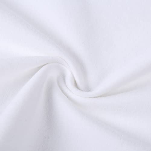 2 Pack Crib Mattress Protector 100% Waterproof Flannel Cotton Crib Baby Mattress Protector Pad Washable Incontinence Bed Pads Crib Mattress Pad Cover Sheets, 28"×52" #TOP5