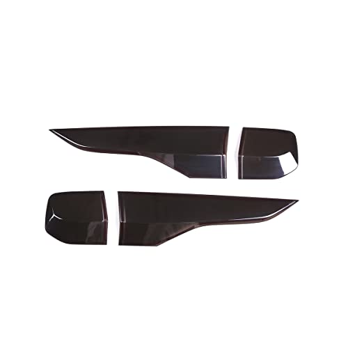 Car Rear Lamp Smoked Tinted Tail Light Cover Trim Compatible With 2021 2022 2023 Subaru Outback Accessories, Shade Brake Indicator Light Reversing Lamp Protection For Subaru Outback, Made Of Abs #TOP2