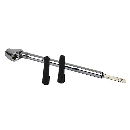 Image of Slime 2016-A Tire Gauge, Dual Head, Pencil, 10-120 psi, includues Valve Extensions
