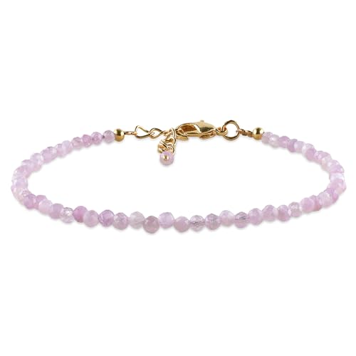 Natural Pink Kunzite Gemstone Micro...