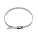 Thomas & Betts LS-4.6-360B Cable Tie, 316 Stainless Steel, 100 lb, Metallic Gray (Pack of 100)