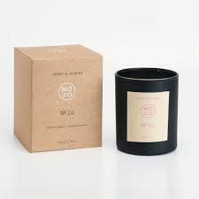 Mojo - Soya Wax Candle 220g/60hrs Burn Time - No 24 - Peony Rose & Jasmine