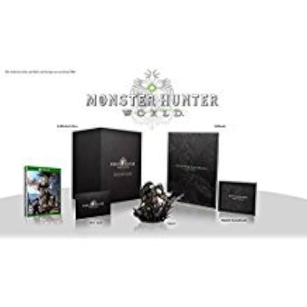 モンスターハンター:ワールド コレクターズ・エディション (MONSTER HUNTER: WORLD COLLECTOR&#39;S EDITION)- PS4 F/S PS4 Monster Hunter World Collector's Edition Game