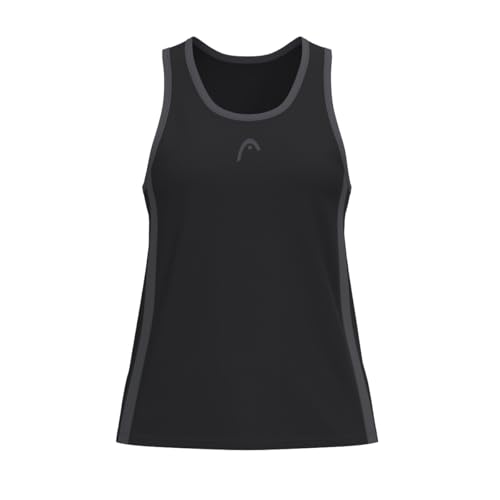HEAD Club 25 Tech Tank Top Women débardeur athlétique léger avec dos nageur ergonomique