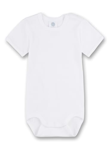 Sanetta 320500 Unisex - Baby Babykleidung/ Unterwsche/ Bodys, Gr. 74 Wei