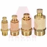 1/4" inch BSP thread Brass Silencer with adjustable air Flow Control Pneumatic Muffler - 4 Nos-image-19
