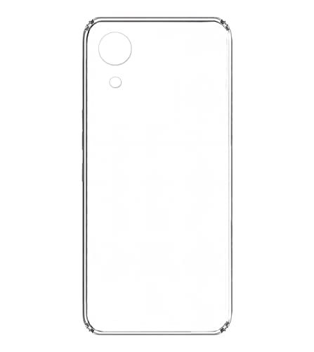 Image of Soft Flexible Silicone Back Cover Compatible with Samsung Galaxy A03 Core, Transparent Case