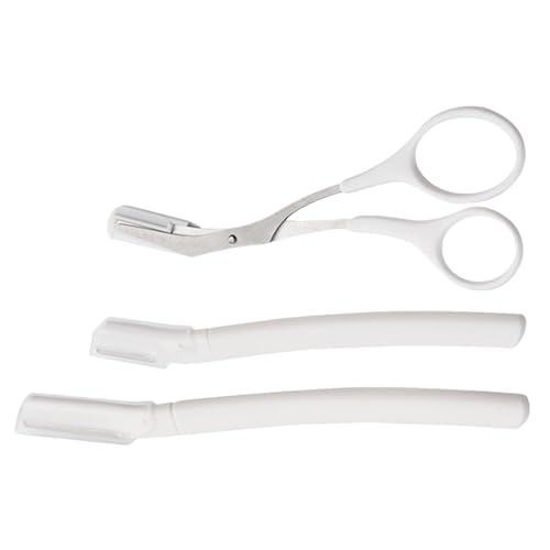 Taille-Sourcils,Outils de Beauté Manuels de Précision Réutilisables,Outil de Rasage Visage et Épilateur Sourcils | pour Entretien Poils Visage Rasage Quotidien Voyage Maison