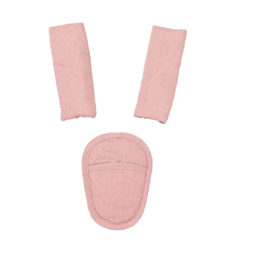 Wegiwuca Kinderwagen Gurtpolster Schulterpolster Set Rosa