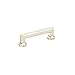 Schaub Empire Collection 3-1/2 in. (89mm) Pull, Brushed Nickel - 883-BN