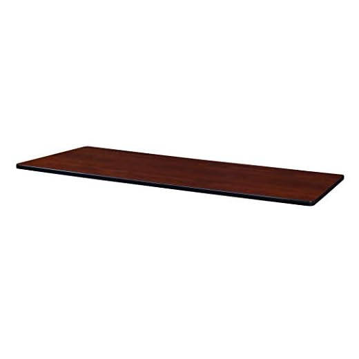 Regency Rectangular Standard Table Top, 60" x 30", Cherry/Maple