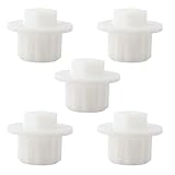 5-Piece Electric Meat Grinder Gear Set – ABS Replacement Parts for Home and Commercial Meat Mincers, 36mm & 27mm Sizes, Includes Screw Sleeve and Accessories Compatible with Most