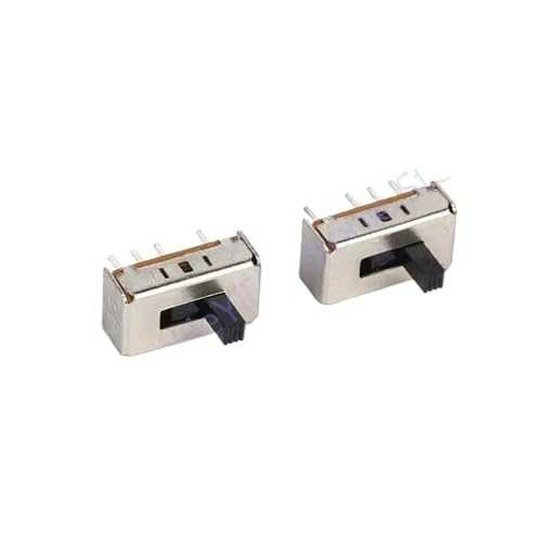 Selector SS23D07 de triple posición con mango corto de 3mm y ocho pines para PCB 2