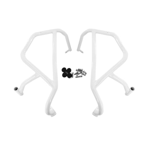Barre de crash pour CFMOTO 450 MT 2024 - Pare-chocs de cadre supérieur blanc robuste
