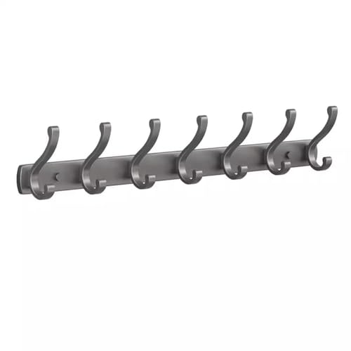 ZZlei2yu-12 Perchero de pared Perchero montado en la pared, gancho for ropa detrás de puerta, for colgar, adhesivo, for entrada carga fuerte