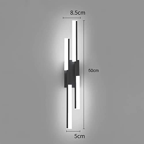 Aplique de pared rectangular de 10W con doble cabezal 4
