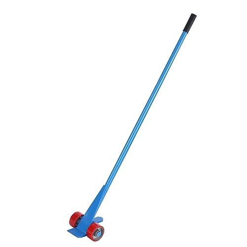 VEVOR Hebelstangen mit Rollen 152,4cm Palettenbrecher 4 Tonnen Tragfähigkeit Brechstangen Q235 Kohlenstoffstahl Abbruch-& Hebelstange Lattenheber inkl.Handschuhe